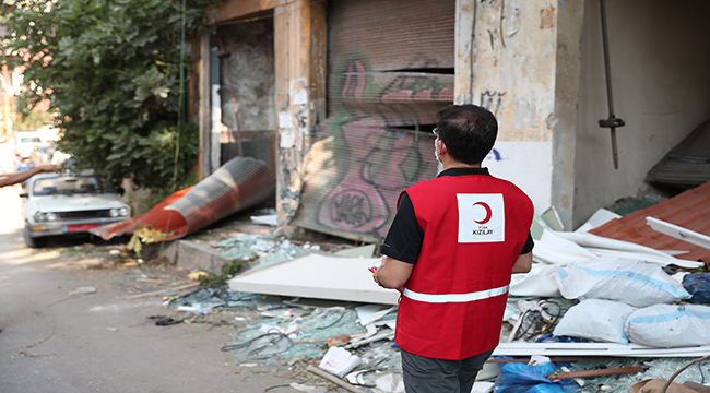 Kızılay’dan Beyrut için “uzat elini” çağrısı