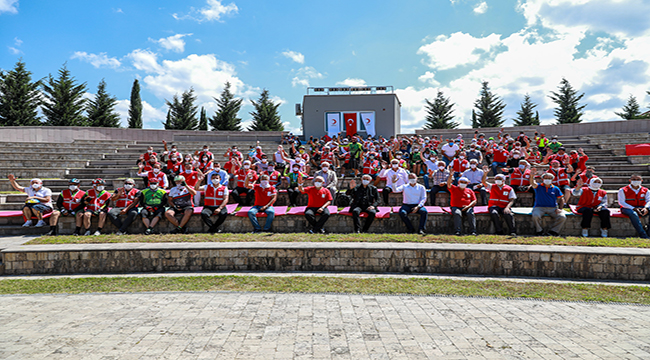 Felaketin yıldönümünde bilinçli toplum için pedal çevirdiler