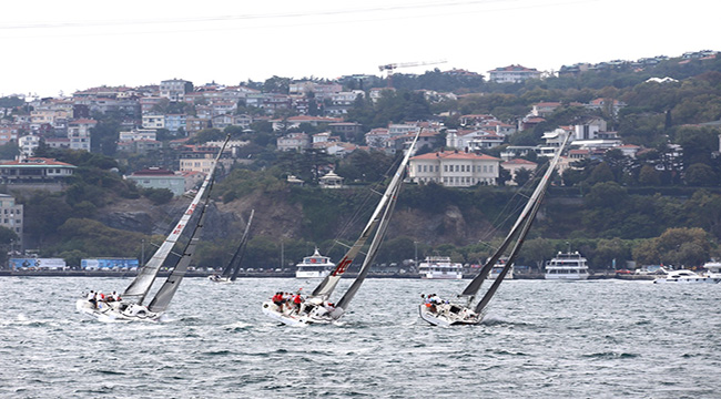 İstanbul iki gün süren yelken yarışlarına ev sahipliği yaptı