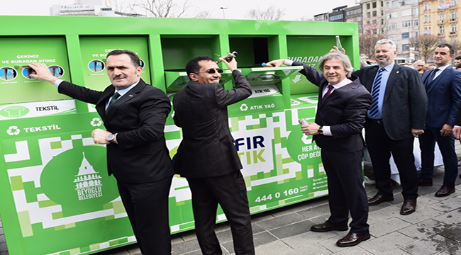 Beyoğlu’dan Sıfır Atık Projesine Tam Destek
