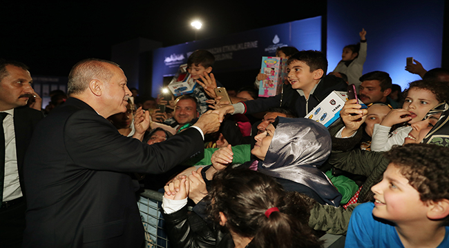 Cumhurbaşkanı Erdoğan İBB'nin Yenikapı Etkinlik Alanı'nı ziyaret etti