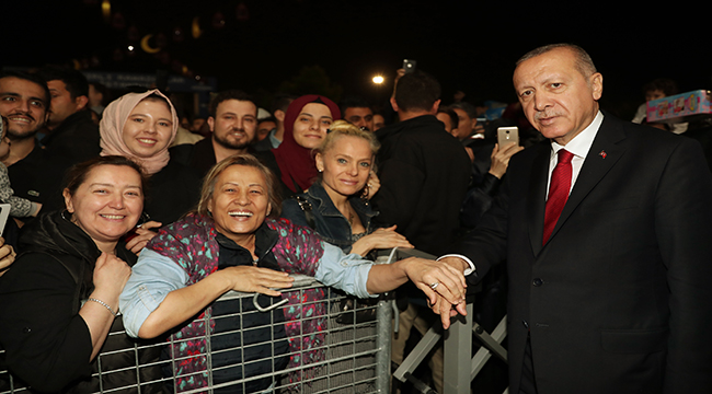 Cumhurbaşkanı Erdoğan İBB'nin Yenikapı Etkinlik Alanı'nı ziyaret etti