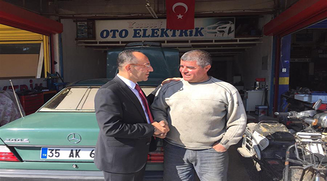 Başkan Oğuz'dan Esnafa Ramazan ziyareti