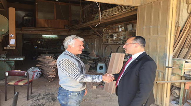 Başkan Oğuz'dan Esnafa Ramazan ziyareti