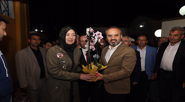 Batı Trakya Türklerine Başkan Aktaş morali