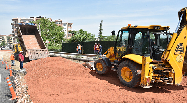 Bursa Büyükşehir Belediyesi'nden yol çalışmaları