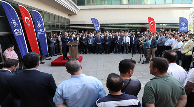 Büyükşehir ailesi bayramlaştı