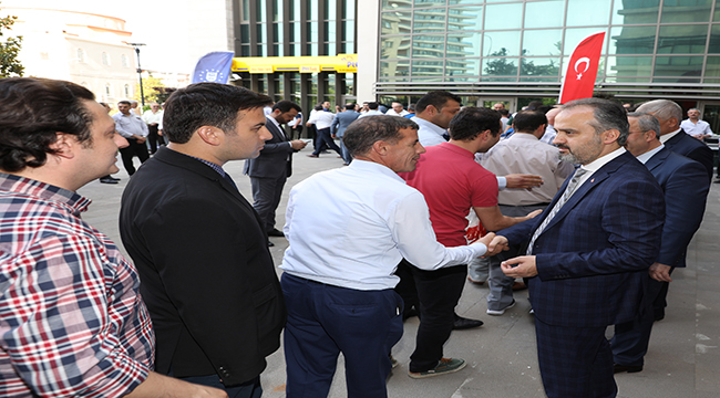 Büyükşehir ailesi bayramlaştı