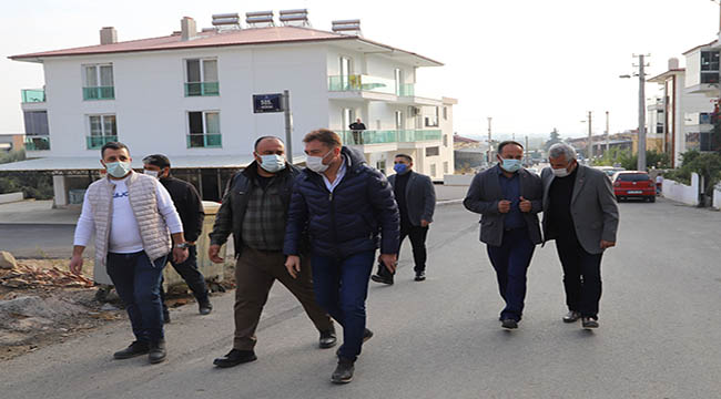 Bayındır'da Doğal Gaz Çalışmaları Devam Ediyor