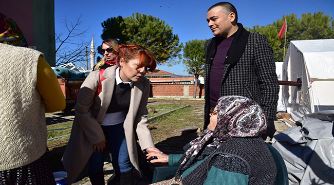 Büyükşehir Depremzedeleri Yalnız Bırakmıyor
