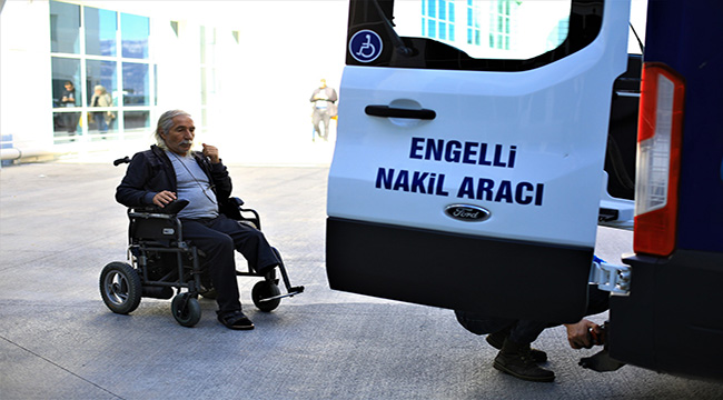 Büyükşehir binlerce engelli vatandaşa hızır gibi yetişiyor