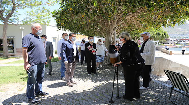 KADIN TEMİZLİK ÇALIŞANLARI UNUTULMADI