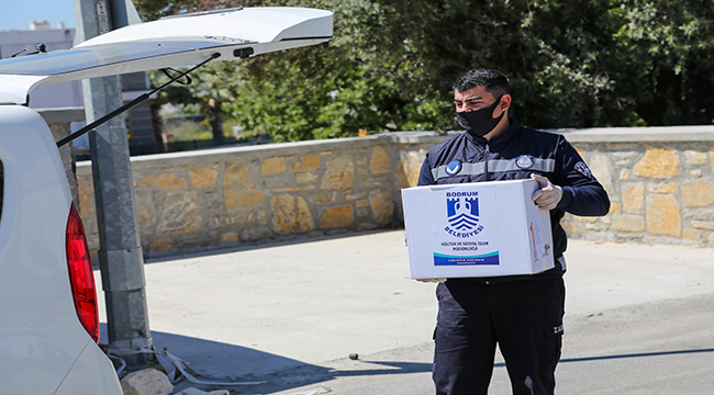 BELEDİYE EKİPLERİ BODRUM HALKI İÇİN SOKAKTA