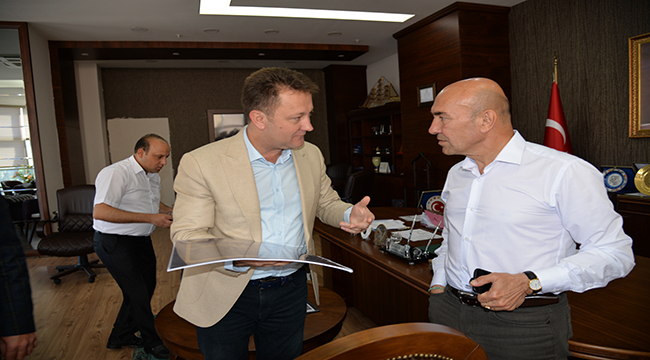 Soyer'den Aksoy'a Tarım projelerine destek için ilk adım