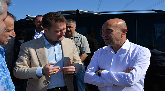 Soyer'den Aksoy'a Tarım projelerine destek için ilk adım