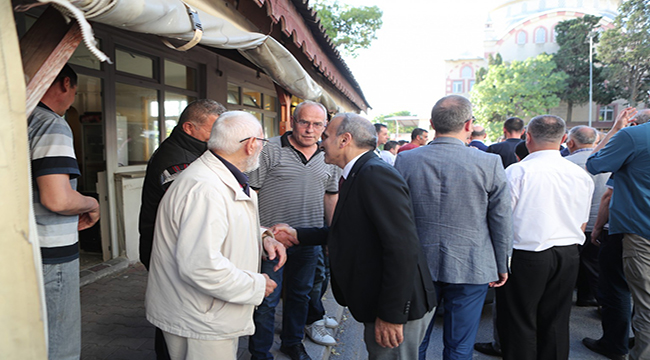 Bakan Soylu Arnavutköy'de Muhtarlarla Buluştu