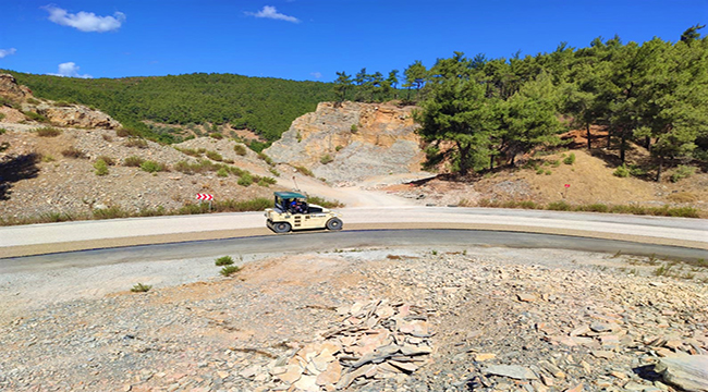 Bodrum Kızılağaç-Çamlık Bağlantı Yolu Asfaltlandı