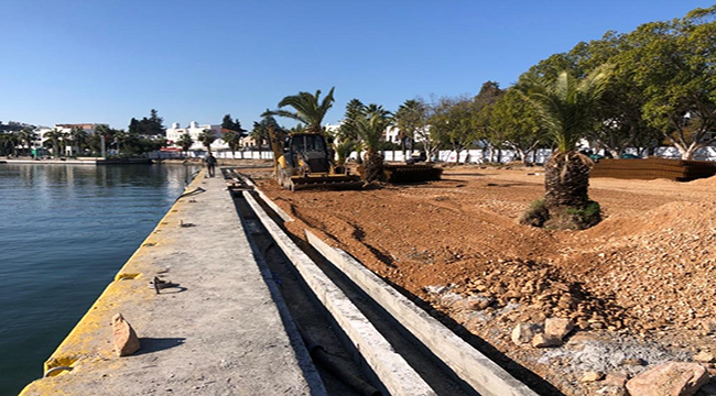 Bodrum Limanı'nda çalışmalar devam ediyor