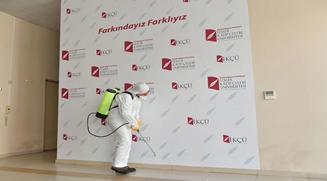 Çiğli Belediyesi'nden Dezenfekteye Devam