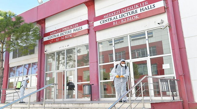 Çiğli Belediyesi'nden Dezenfekteye Devam