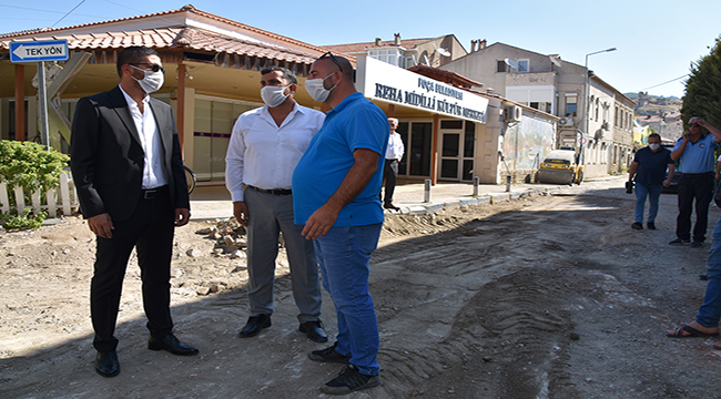 BAŞKAN GÜRBÜZ, FEVZİPAŞA MAHALLESİ’NDEKİ ÇALIŞMALARI YÖNETTİ