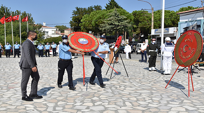 FOÇA’DA GAZİLER GÜNÜ TÖRENİ