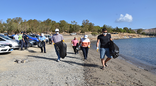 Çevreye duyarsız eller kirletti, çevre dostu eller temizledi…