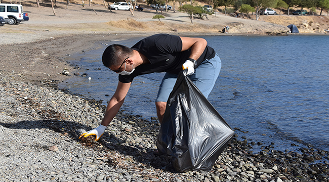 Çevreye duyarsız eller kirletti, çevre dostu eller temizledi…