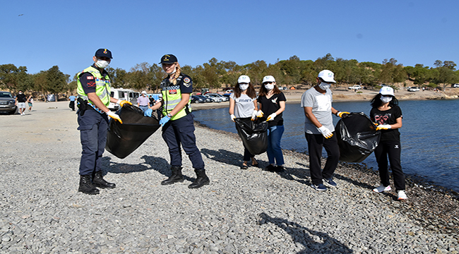 Çevreye duyarsız eller kirletti, çevre dostu eller temizledi…