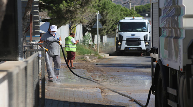 GENİŞ KAPSAMLI TEMİZLİK ÇALIŞMALARI DEVAM EDİYOR