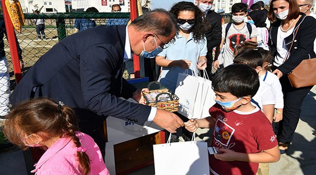 KÜÇÜK BAHÇIVANLAR İLK FİDELERİNİ DİKTİ