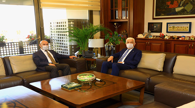 Muğla ve İzmir Büyükşehir Belediye Başkanları Bir Araya Geldi