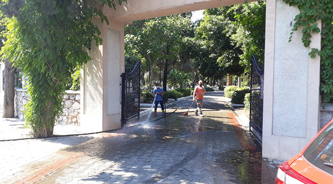 MARMARİS BELEDİYESİ'NDEN TEMİZLİK SEFERBERLİĞİ