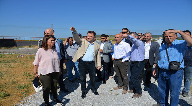 Soyer'den Aksoy'a Tarım projelerine destek için ilk adım