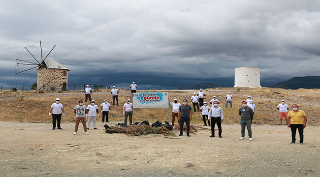 TEMİZLİK SEFERBERLİĞİ DEĞİRMENLERDEN BAŞLADI