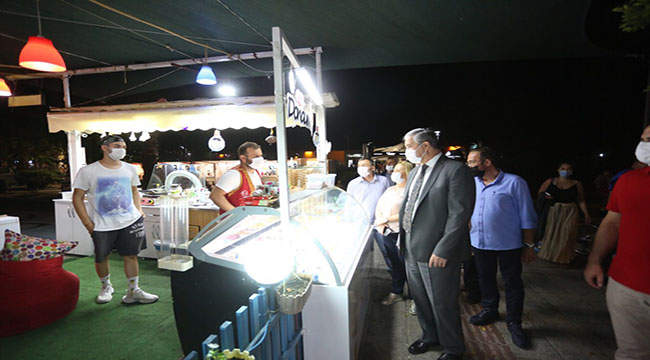 TURGUTREİS’TE KOVİD-19 DENETİMİ