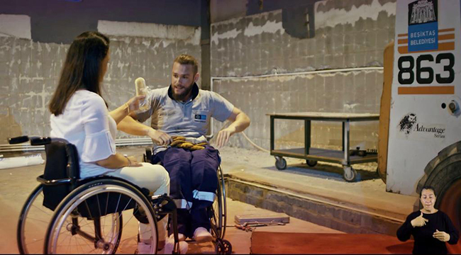 BEŞİKTAŞ ENGELSİZ SANAT TOPLULUĞU'NUN DA YER ALDIĞI ‘DÖNEN TEKERLER’ FİLMİNİN KLİBİ YAYINLANDI