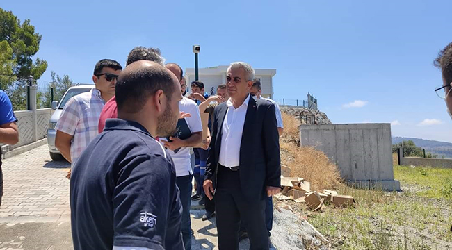 DALAMAN'DA YIKIM BAŞLADI