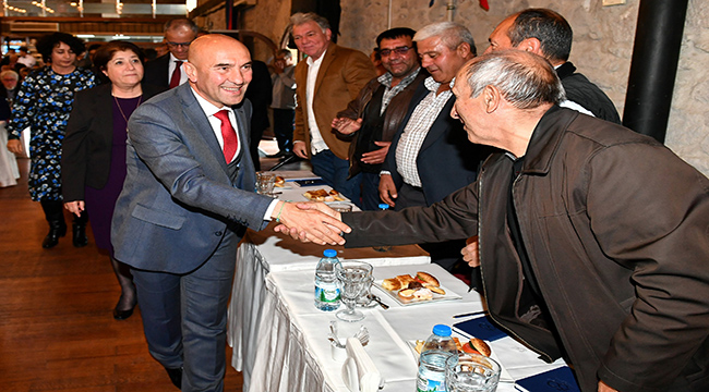 Başkan Soyer'in ilk büyük buluşması üretici kooperatifleriyle gerçekleşti