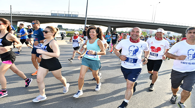 Binlerce genç yürek "19 Mayıs" için koştu