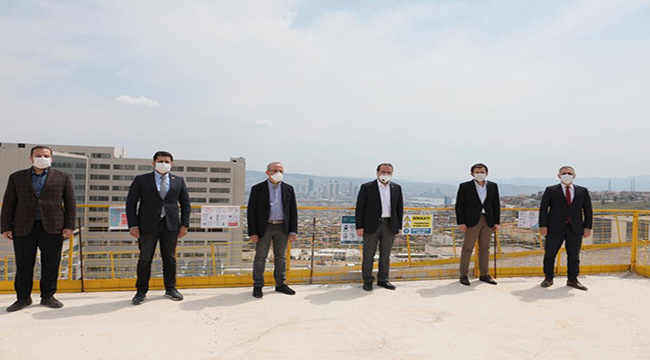 Sürekli ve Kırkpınar Şehir Hastanesi'nde incelemelerde bulundu