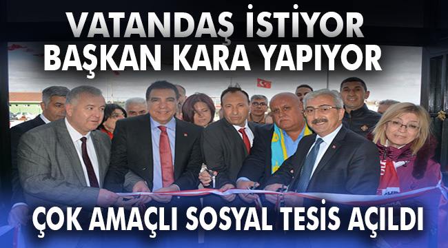 500 m² Kapalı Alanlı Sosyal Tesis Hizmete Girdi