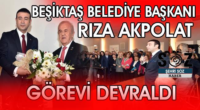 Başkan Akpolat görevi devraldı