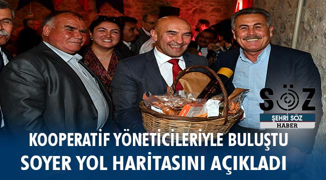 Başkan Soyer'in ilk büyük buluşması üretici kooperatifleriyle gerçekleşti