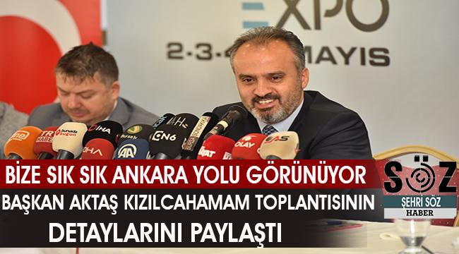 &quot;Bize sık sık Ankara yolu görünüyor&quot;