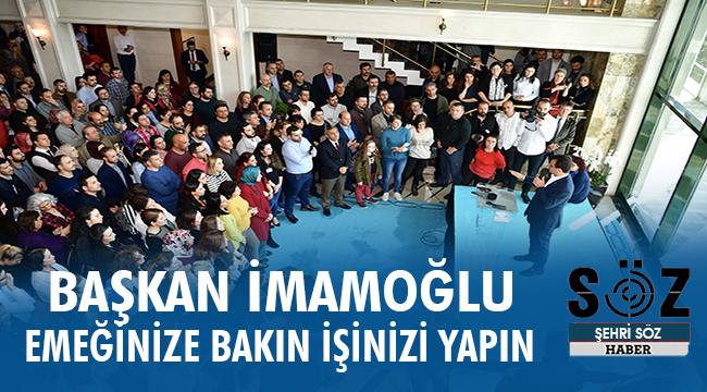 Bizim Belediye bünyesinde çalışan hiç bir bireyle sıkıntımız olmaz