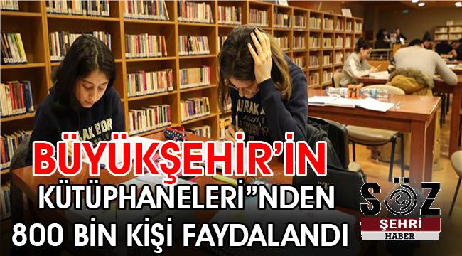 Hiç Kapanmayan Kütüphane'lere vatandaşlar yoğun ilgi gösteriyor