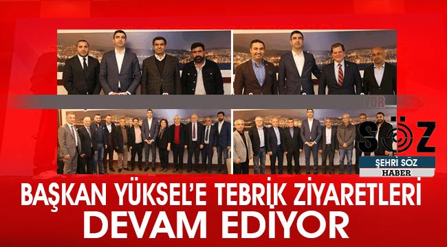 Kartal Belediye Başkanı Yüksel&#039;e tebrik ziyaretleri