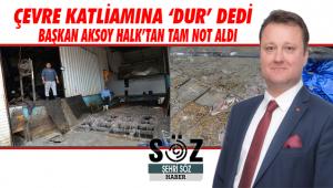 Başkan Aksoy Mahalle halkı'nın derdine çözüm buldu