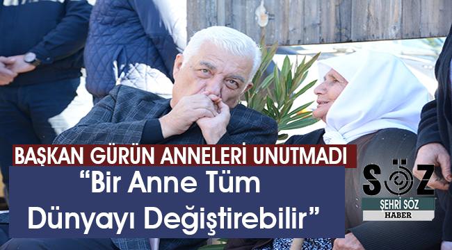 Başkan Gürün Anneler Günü&#039;nü kutladı